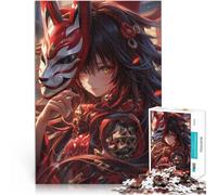 2000 teenager Pieces Jigsaw Puzzle Anime Fox Samurai Intellektuelles Spiel denn eignet sich ideal als Geschenk für die ganze Familie70x100cm