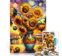 2000 teenager Pieces Jigsaw Puzzle bright sunflower Hands-on Game 70x100cm deal as gifts for the whole family for and Age 14 Years Up