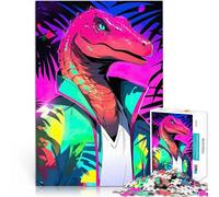 2000 teenager Pieces Jigsaw Puzzle Dinosaur retro clothes Lernspiele Heimdekoration Tolles Geschenk für Spiele70x100cm