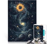 2000 teenager Pieces Jigsaw Puzzle Solar system diagram pädagogische Herausforderung Heimdekoration Spielzeug70x100cm