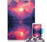 2000 teenager Pieces Jigsaw Puzzle Sunset Nature Landscape Quizspiel eignet sich ideal als Geschenk für die ganze Familie70x100cm