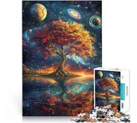 2000 teenager Pieces Jigsaw Puzzle Tree under the planet Familienspiel für und Heimdekoration Spielzeug70x100cm