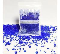 2000 x 6.5mm Scatter Diamonds Wedding Party Table Confetti Crystal - Royal Blue