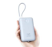 20000mAh Power Bank with Built-in Cable, VIYISI Portable Charger Fast Charging 30W, Battery Pack for iPhone 16 15 14 13 12 11 Samsung Xiaomi Oneplus(Blue)