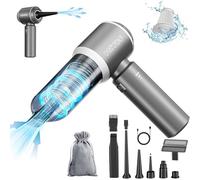 20000PA High Power Portable Rechargeable 4 in 1 Cordless Mini Vacuum Cleaner with Brushless Motor, Small Handheld Vacuum and Air Duster, Air Blower and Pump for