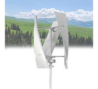 20000W Vertical Axis Permanent Magnet Wind Turbine Generator, Off-Grid Power System with MPPT Charge Controller for Home, Cabin, RV, Boat, 24V/48V