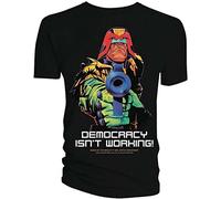 2000Ad Democracy Isnt Working PX Blk TS XXL T Shirt Black L