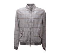 2000Ad giubbotto cotton/linen check jacket - male - At.P.Co - Light Jackets - Blue - L - Jackets L
