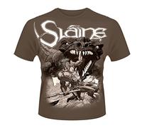 2000AD -Slane Painting- men's brown tee (Medium)