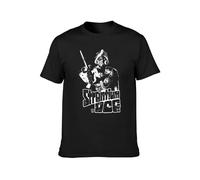 2000Ad Strontium Dog Sci-Fi Comic Black T-Shirt Printed Tee Graphic Top for Men Shirt M