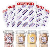 2000cc Oxygen Absorbers for Food Storage - 30 Count Individually Wrapped Oxygen Absorbers for Long Term Food Storage, Work with Mylar Bags, Mason Jars, Freeze Dryer to Dehydrated & Preserved Foods