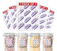 2000cc Oxygen Absorbers for Food Storage - 30 Count Individually Wrapped Oxygen Absorbers for Long Term Food Storage, Work with Mylar Bags, Mason Jars, Freeze Dryer to Dehydrated & Preserved Foods