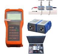 2000H Portable Clamp-On Sensor Water Flowmeter, Handheld Ultrasonic Flow Meter, DN50-700mm, The Accuracy Is 1% Taxi, Linearity Is 0.5%, Repeatability Is 0.2%, Accurate Measurement, Industrial Use