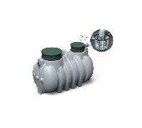 B2C Underground Water Storage Tank Rainwater Harvesting Landscaping Drainage System 2000L