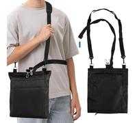 2000ml Catheter Bag Holder, Foley Catheter Bag Covers with Zipper Tube Sleeve and Adjustable Strap, Safe, Soft and Discreet for Nephrostomy Bags and Foley Catheters