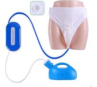 2000ML Electric Urinal System for Men & Women, Automatic Pump Intelligent Catheter Urinal Set, Leak-Proof Spill Proof Design, Easy to Clean Home Care Urine Collector (1pcs,Male)