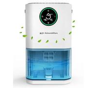 2000ml GW®-Dehumidifier for Home & Bedroom - Powerful Dual Peltier, 3 Modes, Auto Defrost -Dehumidifiers for bedroom with Humidity indicator-Quiet Dehumidifier(<33db)- Dehumidifier for Bathroom,Garage