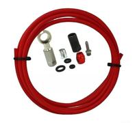 2000mm Hydraulic Brake Hose for SRAM Bikes Black | Fits for code for rsc Level, for braided steel core, leak-proof , easy install, for black color option(red)