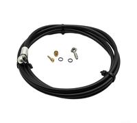 2000mm Hydraulic Disc Brake Oil Hose Compatible With For Magura Mt4 Mt4e Mt5, Black Rubber Three-layer Tube With Fittings Kit(A set)