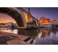 2000pc Premium Jigsaw Puzzle - Every Piece is Unique - Challenging Adult Family Fun Game Bridges Rivers Rome Italy 100x70cm