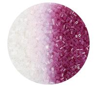 2000Pcs 2.6mm Sun Color Changing Fuse Beads Bulk Melting Beads Refill for DIY Pixel Art 3D Creative Handmade Crafts Stress Relief Art Projects (Purple)