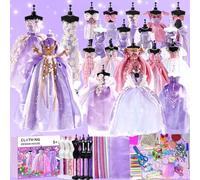 2000pcs Fashion Designer Kit for Girls with 6Mannequins - Ultimate Sewing & Craft Kit for Kids with Fabric, Thread & Accessories - Arts and Crafts Kits for Kids, Dress to Impress Creative Play