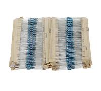 2000pcs/lot 100value x 20pcs 1% 0.25w 1ohm~1m 1/4W metal film resistor kits BIANMTSW