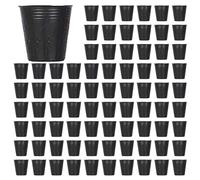 2000Pcs Nursery Pot Plastic Plant Propagation Container Grow Bag Garden Supplies 8cmX8cm