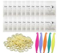 2000pcs Orthodontic Elastic Bands,Durable Comfortable Rubber Bands For Teeth Alignment, Dental Brace Wrench(3/16'')