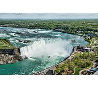 2000piece paper puzzle Christmas natural scenery Niagara Falls decoration gift 70x100cm
