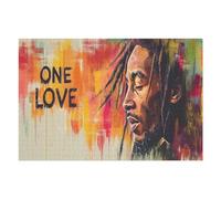 2000piece paper puzzle Reggae Bob Marley suitable for children's decoration gift 70x100cm