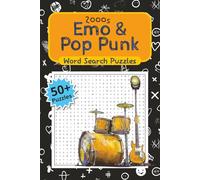 2000s Emo & Pop Punk Word Search Puzzles: Nostalgic Word Searches with Easy To Read Print about emo, post-hardcore, and pop punk bands of the 2000s | ... for Nostalgia, Entertainment and Holidays