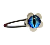 2000s Hair Clip For Girl Fashion Devil Eye Hair Clip Nonslip Flower Barrettes For SideBangs Women Music Festival Hairpin
