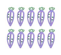 2000s Lovely Bullet Hair Clip Sweet Carrot Hairpin Ponytail Holder Easter 2000s Women Hair Clip Novelty Spring Accessories