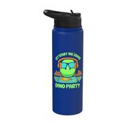 2000's Outfit - Let Start the 2000s Dino Party 2000 Stainless Steel Insulated Water Bottle