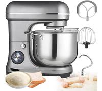 2000W 10L Dough Mixer - Commercial Stand Mixer with Dough Hook, Whisk & Beater for Bread, Cake & Pizza Baking