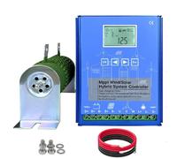 2000W/3000W/5000W/6000W/8000W Wind&Solar Hybrid System MPPT Charge Controller 12V 24V 48V with LCD Screen for Off Grid Home Use Wind Generator,48v-8000w