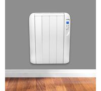 2000W Advanced Panel Heater 24/7 Timer Wall Mounted Electric Radiator with a Smart Eco Digital Thermostat Futura White One Size