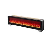 2000W Baseboard Heater Element Fireplace Light Space Warmer Fan Energy Saving Safety Heater Aluminum Heating Easy to Use