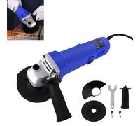 2000W Corded Electric Angle Grinder 115mm Grinding Disc 4 Inch inch Grinder Power Tool with Auxiliary Handle, Wrench and Wheel Disc, 12000 RPM for Sanding Cutting Grinding Polishing