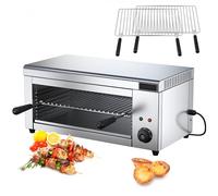2000W Electric Barbecue Grill, Salamander Broiler, Electric Pizza Oven for Household and Commercial, Wall Mount or Countertop, for Grilling Cheese, Sandwiches, Fish, Steak