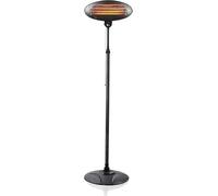 2000W Electric Patio Heater with Adjustable Height & Tilt for Cozy Evenings