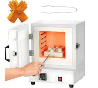 2000W Electric Sintering Furnace, Digital Melting Furnace Burnout Oven Kiln, Lab Enclosed Muffle Furnaces, Closed Laboratory 1150℃ High-Temperature Furnaces, for Ceramic Works, Jewelry