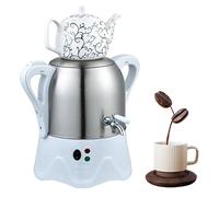 2000W Electric Tea Maker, 3L Stainless Steel Kettle & 1L Ceramic Teapot, Auto Keep Warm, Hot Water Dispenser for Coffee, Herbal Tea, Family Gathering