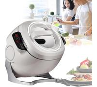 2000W Food Processor, 6L Intelligent Cooking Machine with 360° Rotating and 3D Heating, Drum Type with Smart Touch Screen