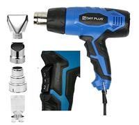 2000W Heat Gun with 4 Nozzles, Professional Hot Air Gun Kit with 2 Temperature Modes 300°C & 600°C, 1.8m Ultra-Long Cable Portable Heat Gun for DIY, Stripping Paint, Shrinking PVC, Home Improvement