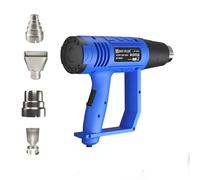 2000W Heavy Duty Hot Air Gun-Heat Gunwith 4 Nozzles-Lightweight Soldering Heat Guns with140℉ to 1112℉Epoxy Resin, Bubble Remove, DIY Glitter Tumblers, Vinyl Shrinking Wrap, Embossing, Candle Making
