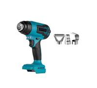 2000W Hot Air Gun for 18V Battery.Handheld Cordless Heat Gun with 3 Nozzles Industrial Home Hair Dryer Power Tool Easy to Use
