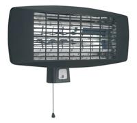 2000W Infrared Quartz Heater - Three Heat Settings - Wall Mounted - 230V