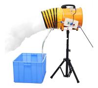 2000W Large Foam Machine, Outdoor Electric Foam Maker with 60L Water Tank, Adjustable Tripod, Large Stage Effect Jet Bubble Making Machine for Party Garden Swimming Pool Backyard